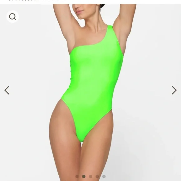 Neon one shoulder bodysuit 2025